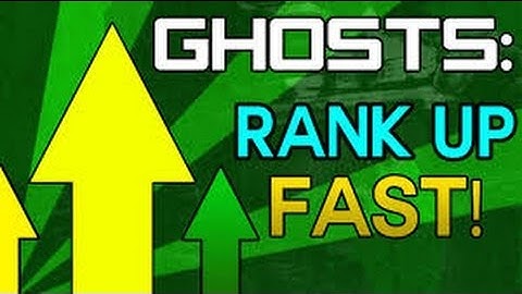 CallOfDutyGhosts: How To Level Up Super Fast