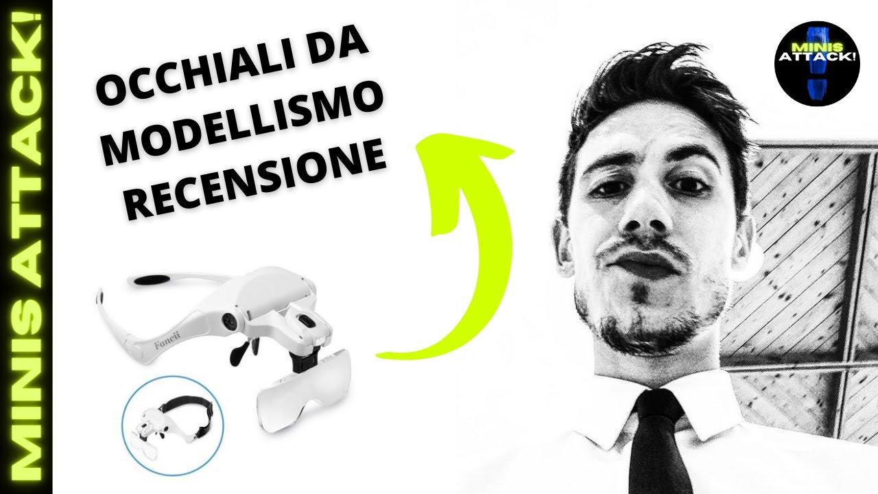 Unboxing e recensione - Occhiali per modellismo - YouTube