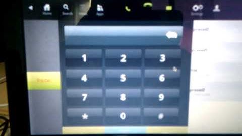 Video conferencing app on Meego v1.1 using Qt qml UI