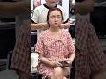 Soft Korean Layered Hairstyle with Bangs 💇♀️ Easy Hair Tutorial/2 #shorts