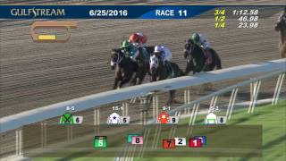 Gulfstream Park: June 25, 2016 Race 11