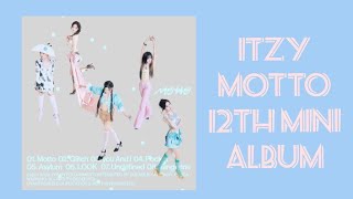 [FULL MINI ALBUM] ITZY Motto 12th Mini Album