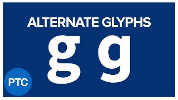 POWERFUL Font Trick: Alternate Glyphs In Photoshop