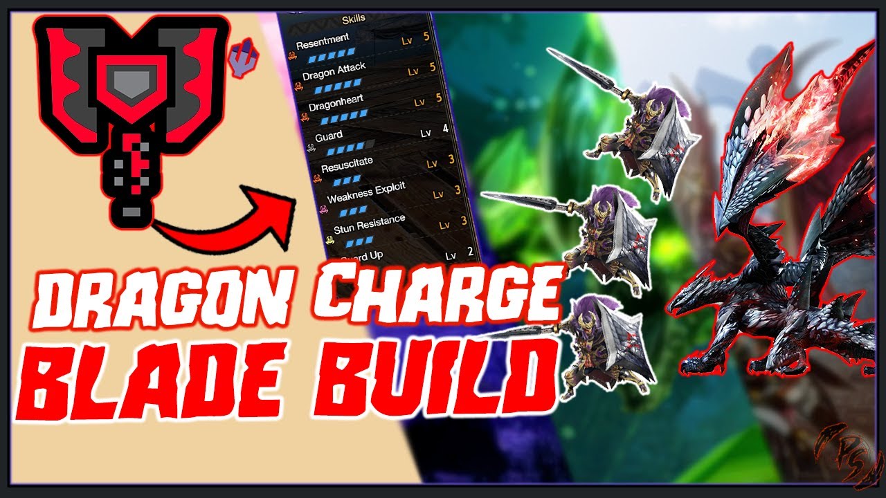 Charge Blade Dragon Element build | Monster Hunter Rise Sunbreak