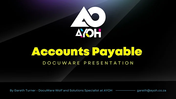 DocuWare Demonstration - Accounts Payable Process by AYOH
