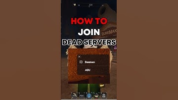 How To JOIN DEAD SERVERS in The Forge Roblox! #roblox #theforge
