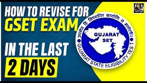 Important Instructions for GSET Exam | GSET Instruction | How to Solve Paper | Strategies and Tips
