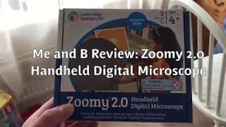 Celebrity The Zoomy 2.0 Handheld Digital Microscope- Learning Resources Review Net Worth