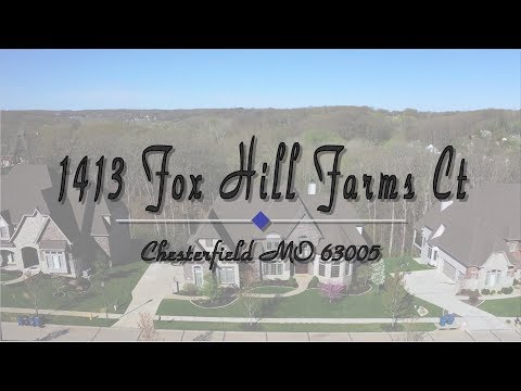 1413 Fox Hill Farms Court, Chesterfield, MO home video tour