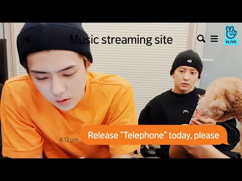(ENG sub) [VLIVE] <strong>EXO</strong> - SEHUN&amp;<strong>amp</strong>;CHANYEOL unveiling special present