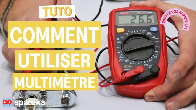 Mesure de la tension DC par un voltmètre et la comparer par la mesure de la  tension AC 