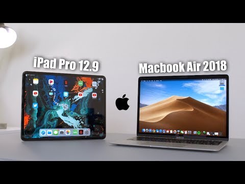 Apple iPad Pro 12.9 vs Macbook Air 2018 Comparison Review!