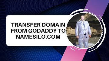 Transfer domain from GoDaddy to namesilo.com