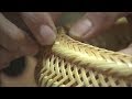 Ancient technology of making beppu bamboo crafts  incredible bamboo woodworking skills