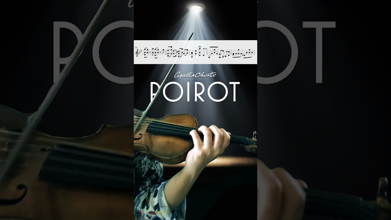 "Agatha Christie's Poirot" OP Theme on a Solo Violin 🎻