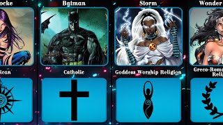 Superheroes and Their Religions