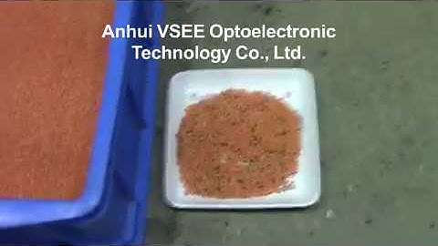 How does the  Lentils Color Sorter work?