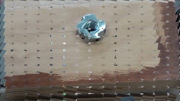 Installing Pronged T Nuts