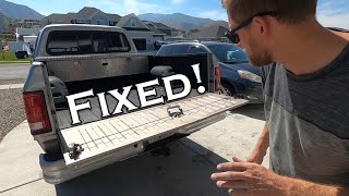 How to Fix a 1st Gen Cummins Tailgate: SUPER EASY!!!