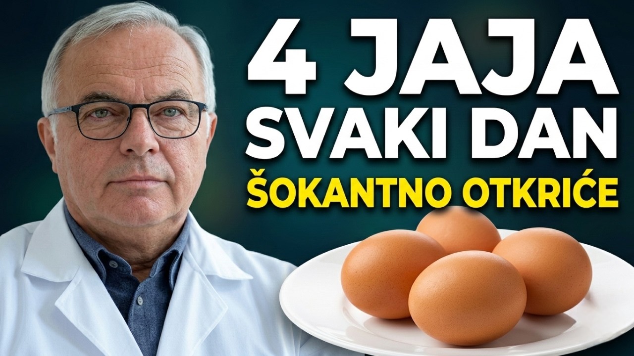Što se događa s vašim tijelom ako jedete 4 jaja svaki dan. Istina koja iznenađuje!
