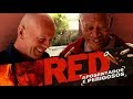 RED: Aposentados e Perigosos - duas dublagens (DVD e TV)