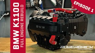 The ultimate caferacer EP1  POWERBRICK BMW K1100RS  Full engine rebuild