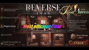 Puppet Arena - Most efficient way to empty out the Shop - Reverse 1999