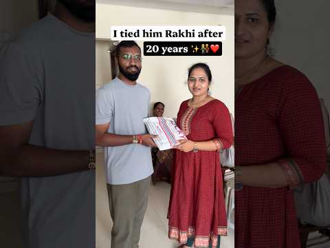 రాఖి గిఫ్ట్ ఇదే 😍❤️👫🥻 #ytshortsindia #rakhi #gift #family #love #home #funny #food