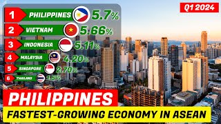 Philippines BEST-PERFORMING Economy in Southeast Asia | Quarter 1 2024