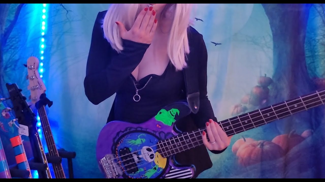 Motionless In White Contemptress Bass Cover YouTube
