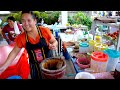 Pig Ear Salad DELICACY (Market Ladies Give Us Their Own Table!) Mae La Noi, Mae Hong Son