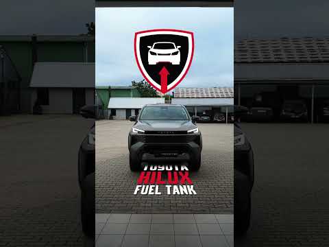 Protezione di alluminio per il serbatoio Toyota Hilux Revo