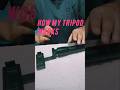 A day in my life. How my tripod works ✨️😃