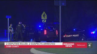 What we know about 2 Cobb deputies killed in line of duty