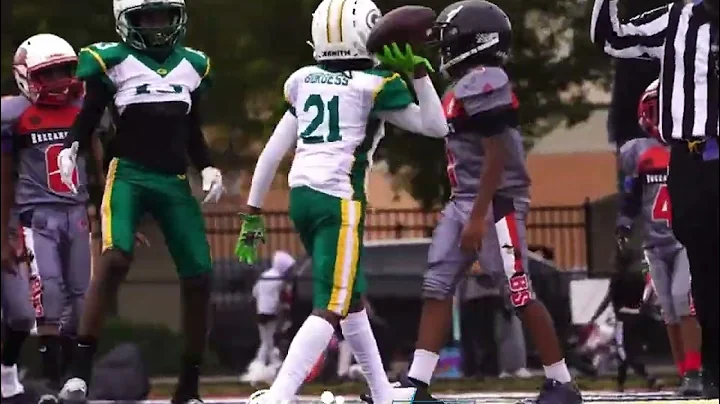 Tyler Burgess WR 10u Packers Highlights 2022 #Blac...