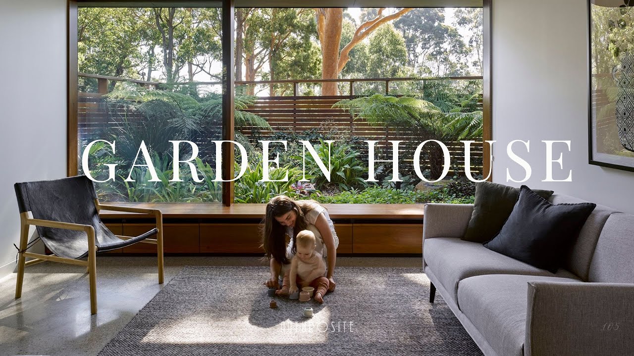 Modern Garden Home for Young Families | Whitebridge Garden House by Anthrosite