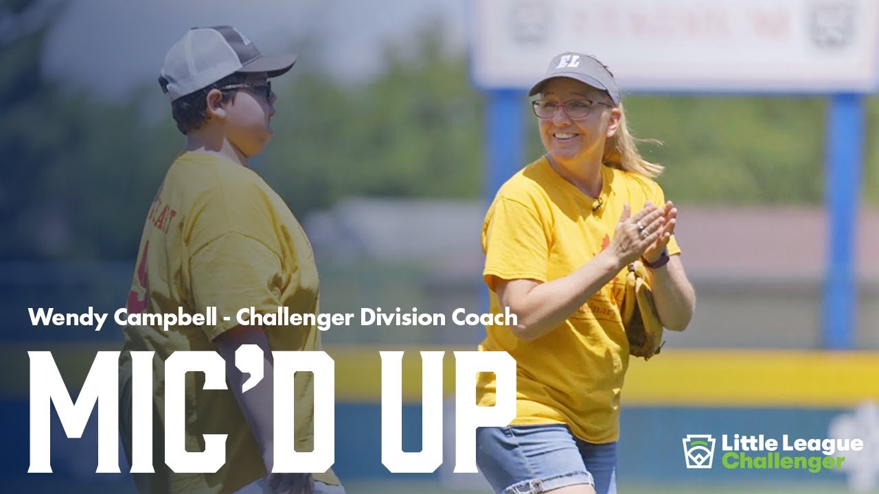 We Mic'd Up Wendy Campbell, a Little League Challenger Division Coach
