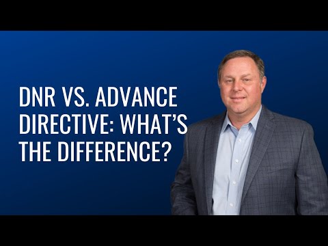 DNR vs Advance Directive What's the Difference