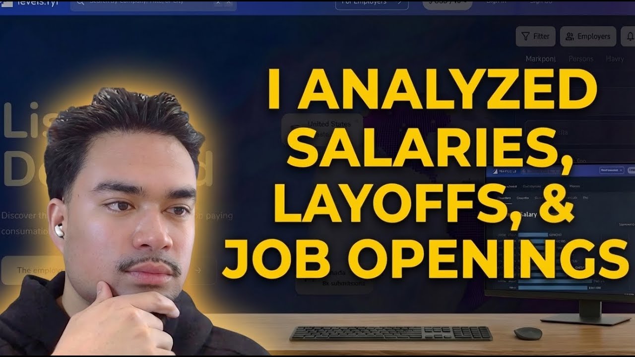 Я проанализировал зарплаты, увольнения и вакансии в сфере высоких технологий.