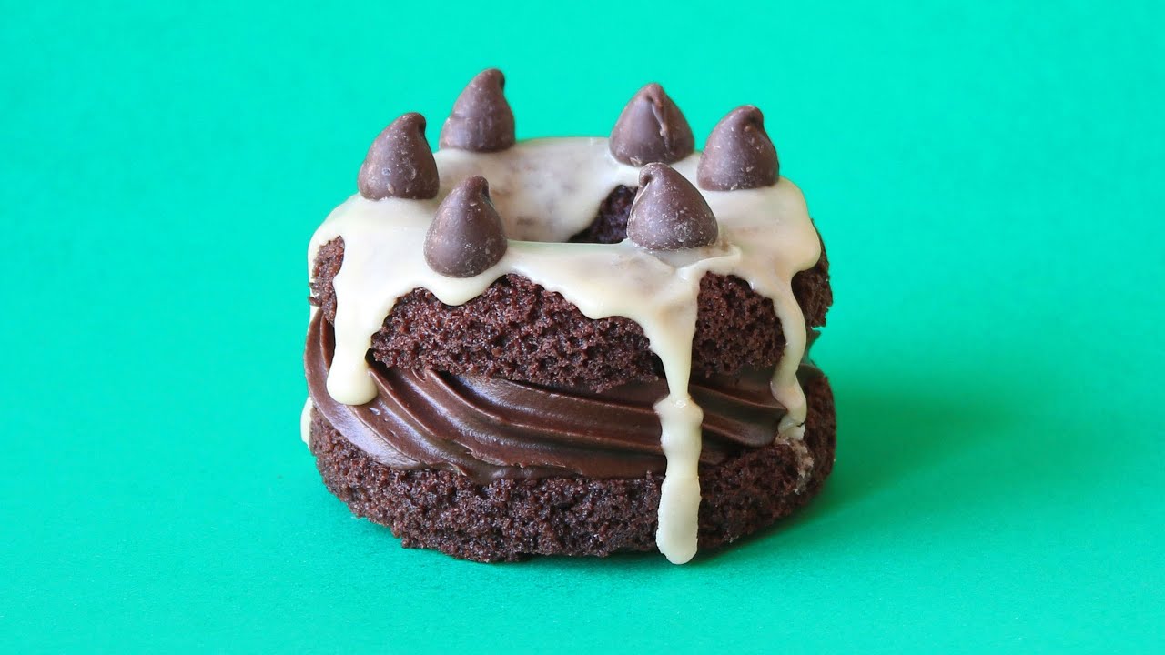 Chocolate Guinness Cake Donuts Perfect for St. Patricks Day! | Tastemade