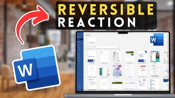 How to Type a Reversible Chemical Reaction in MS Word | Microsoft Word Tutorial (2025)