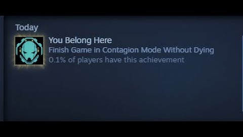 0.1% of players belong here. NO DEATHS Contagion Mode Callisto CH 5-8