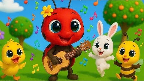 🌈🐞✨💃BÀI HÁT  CHÚ BỌ RÙA ĐÁNG YÊU👏🎶🎉#song #music #nhacthieunhi