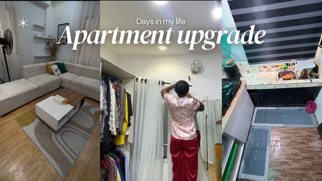 Living alone diaries | Days in my life + Apartment upgrade