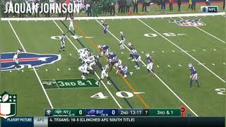 NFL Canes making plays week 17