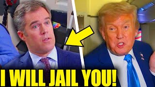 Trump THREATENS To JAIL Reporter After CONFRONTED With Scandal!