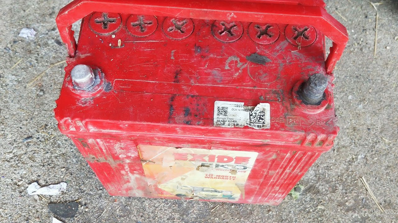 battery pole repair at home @ NA PANI