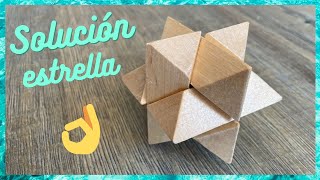 SOLUTION puzzle 👉🏼WOOD STAR 👌🏼