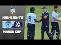 New south wales v victoria  marsh oneday cup