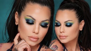 The Ultimate Sapphire Smokey Eyes - we going out tonight , makeup tutorial | Bailey Sarian